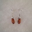 Boucles d'oreilles Oeil d'ambre