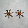 Boucles d'oreilles soleil miniature