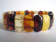 Bracelet d'ambre rigide