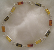 Bracelet rectangle multicolore