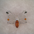 Broche papillon fin