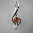 Broche cl de sol