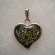 Pendentif coeur vert