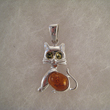 Pendentif chat gros ventre 