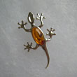 Broche salamandre