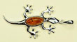 Pendentif salamandre bis