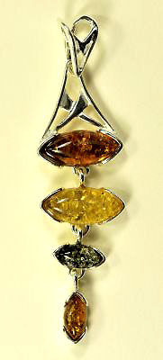 Pendentif trio long